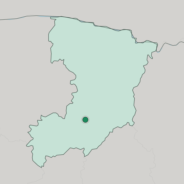 Map showing Rivne — In Rivne Oblast