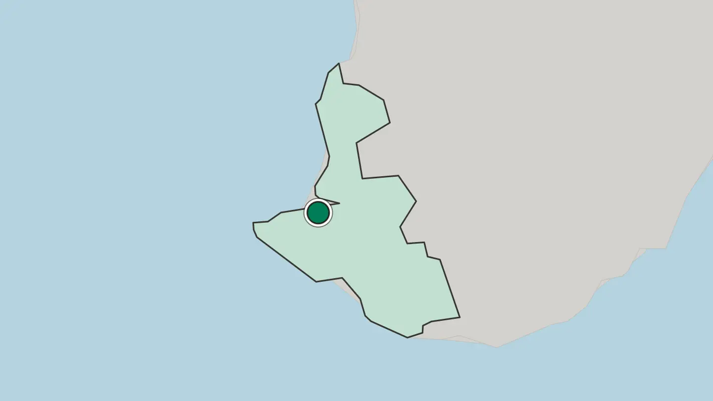 Map of Sevastopol in Ukraine