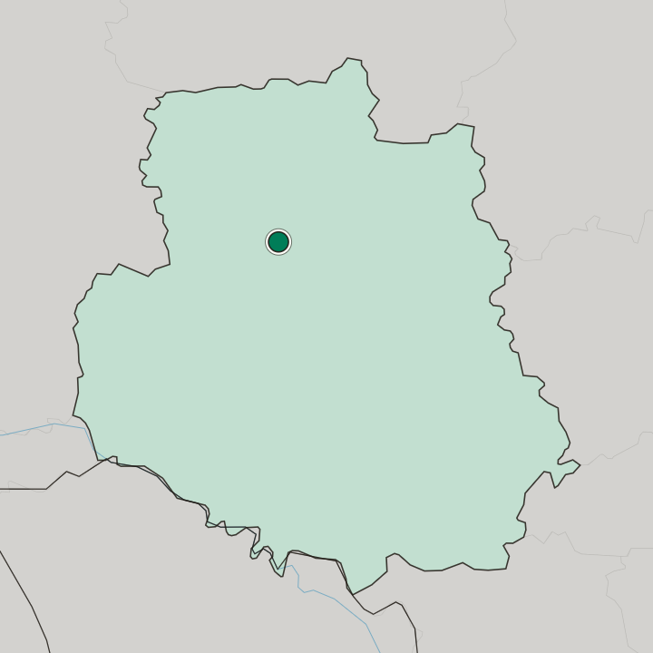 Map showing Vinnytsya — In Vinnytsya Oblast