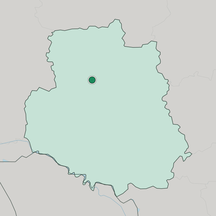 Map showing Vinnytsya — In Vinnytsya Oblast