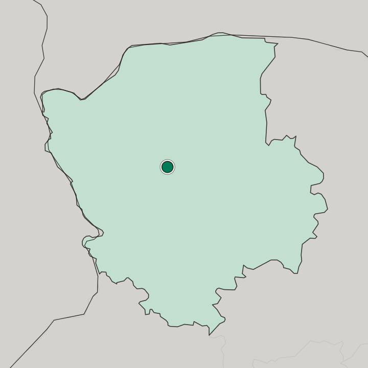 Map showing Kovel — In Volynska Oblast