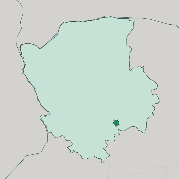 Map showing Lutsk — In Volynska Oblast