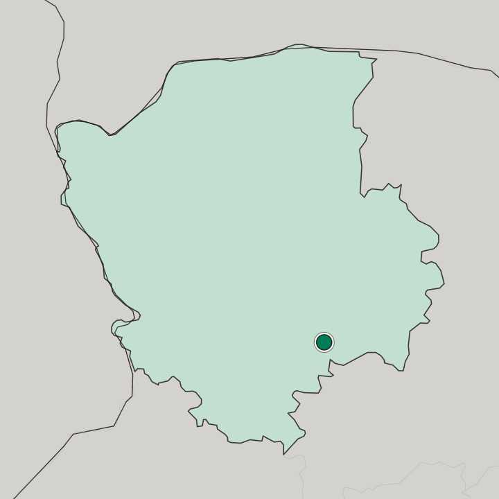 Map showing Lutsk — In Volynska Oblast