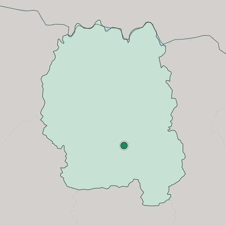 Map showing Zhytomyr — In Zhytomyr Oblast
