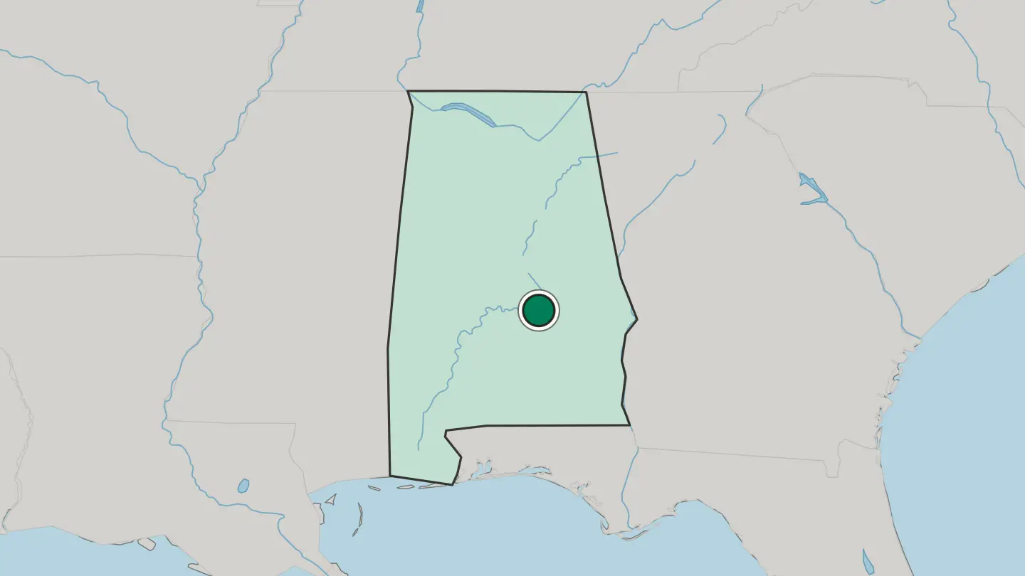 Map of Montgomery in United States