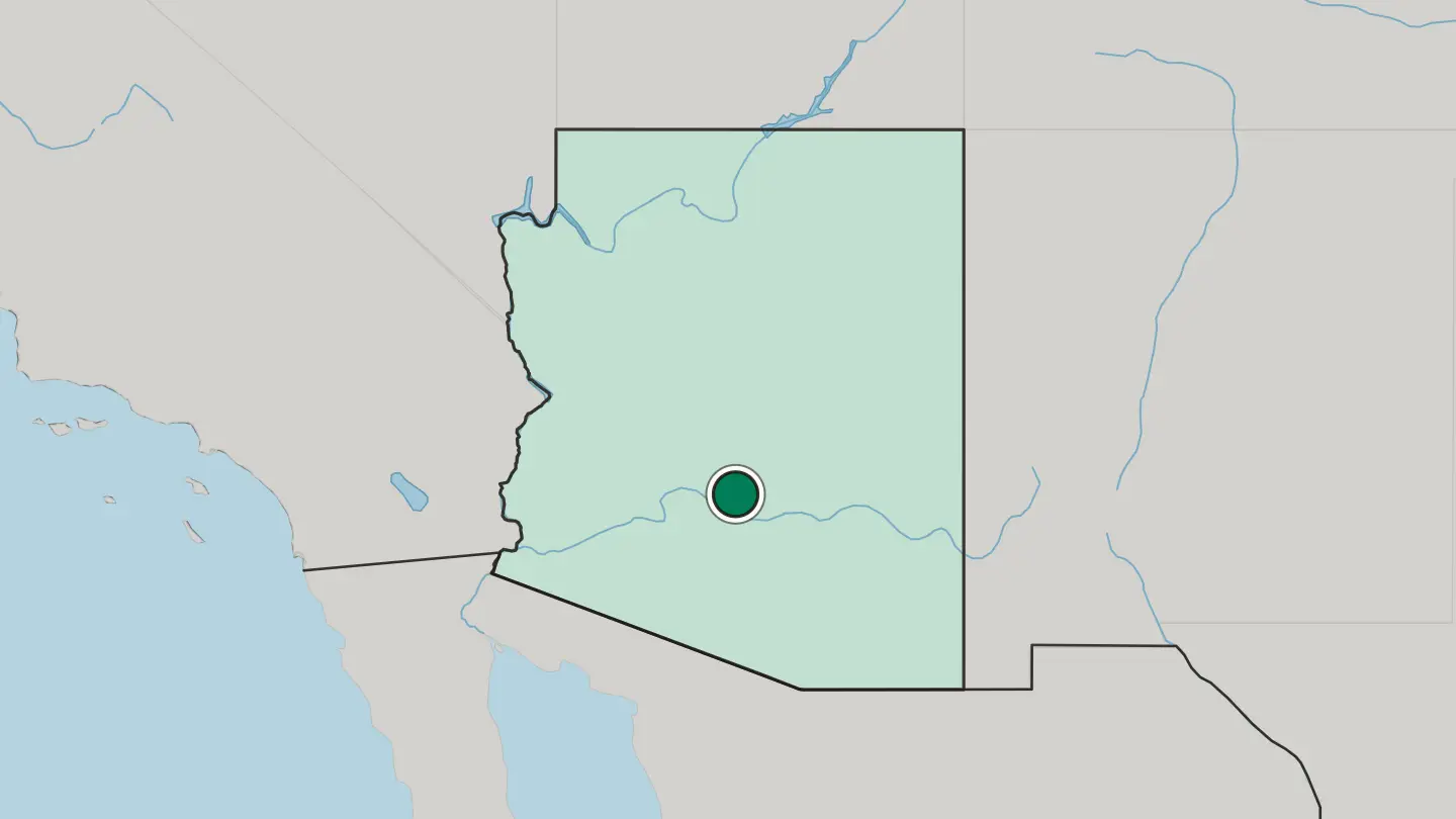 Map of Chandler in United States