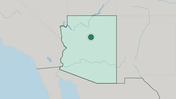 Map of Flagstaff in United States
