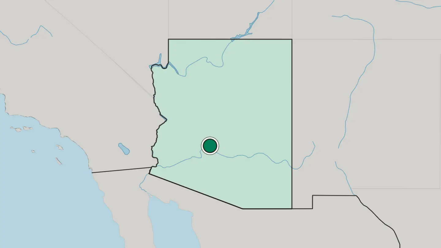 Map of Goodyear in United States
