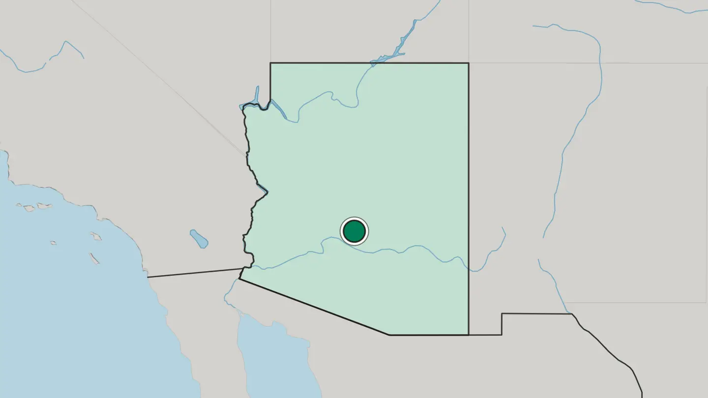 Map of Scottsdale in United States