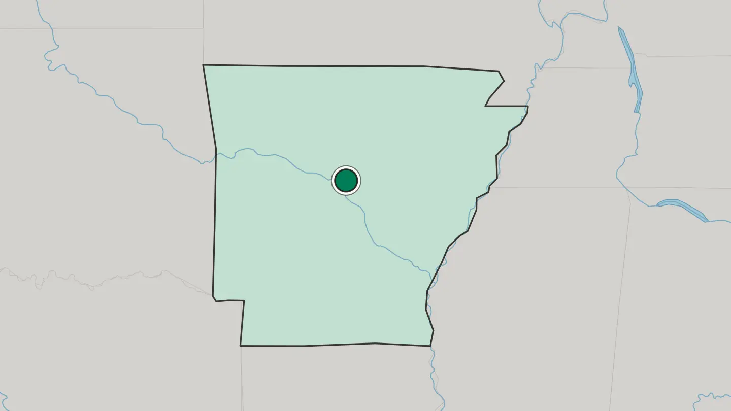 Map of Conway in United States