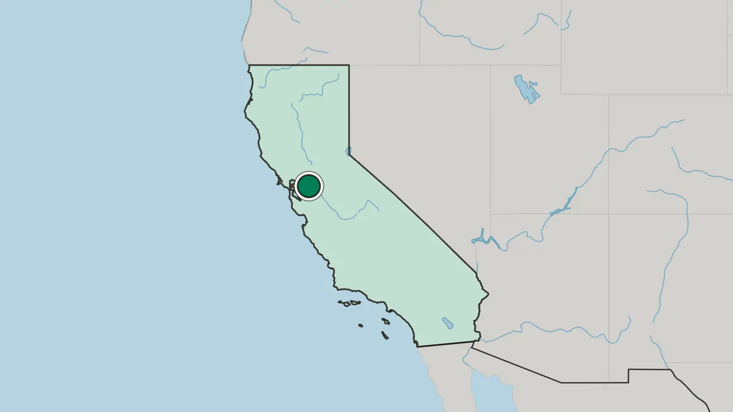 Map of Brentwood in United States