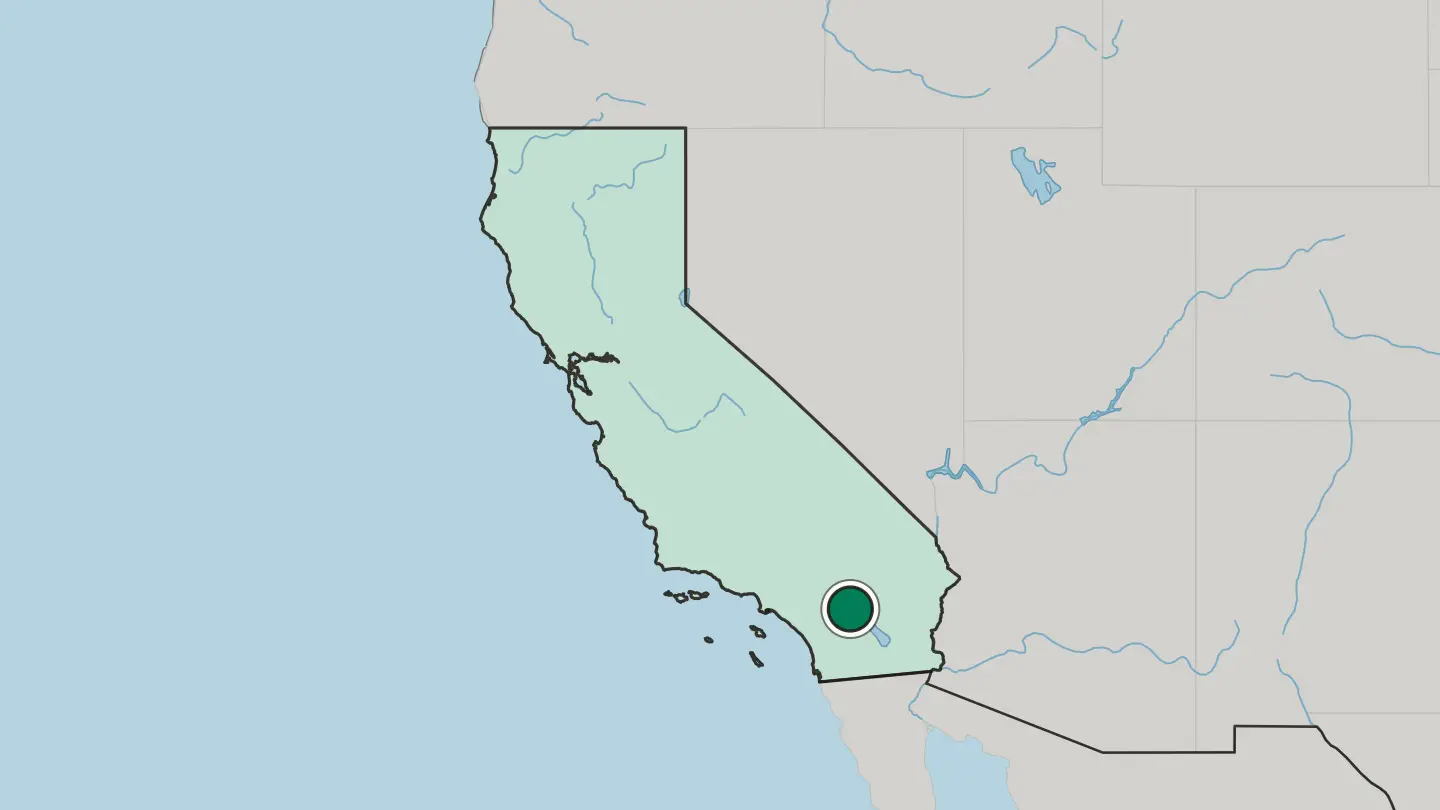 Map of Cathedral City in United States