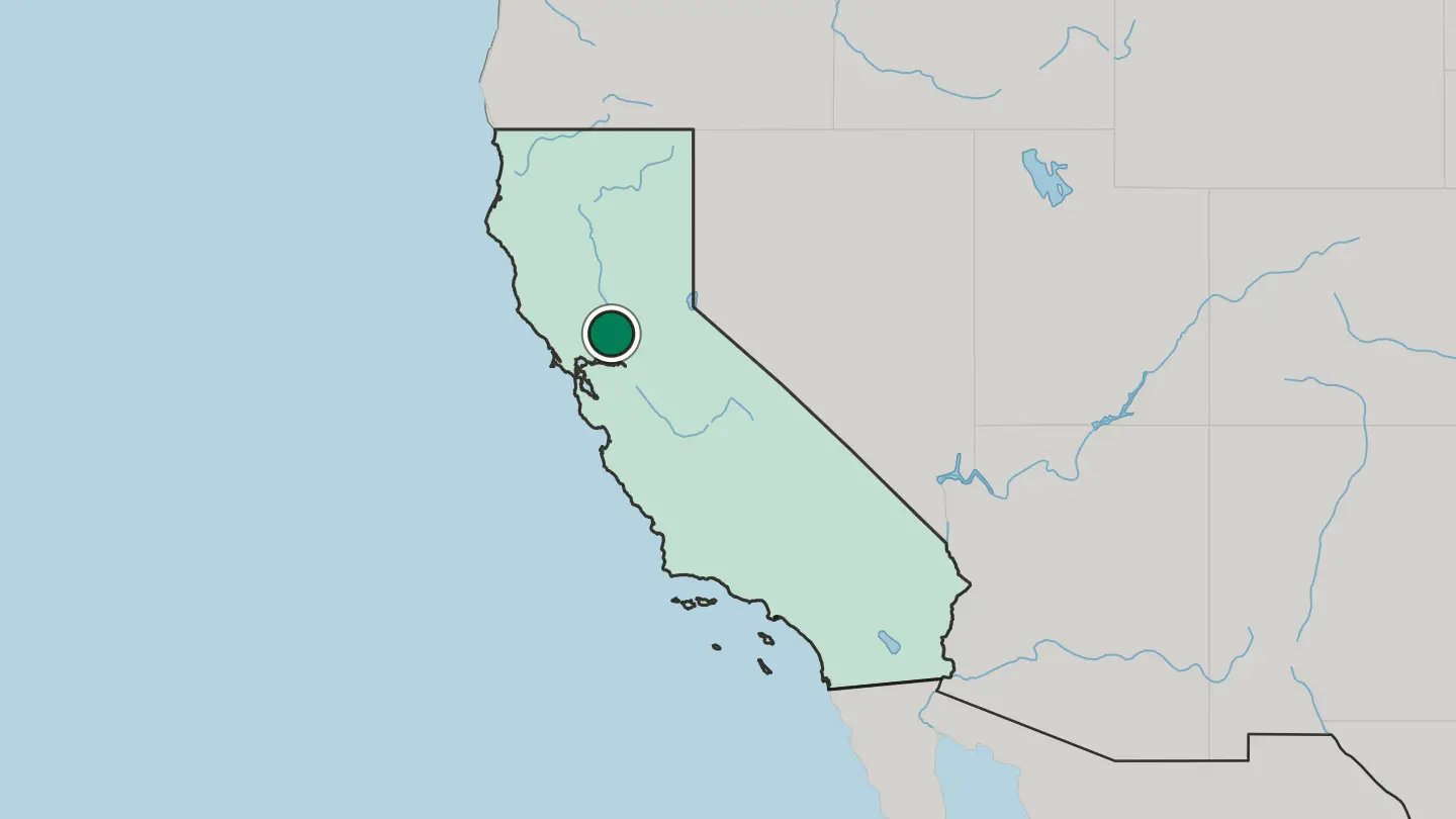 Map of Davis in United States