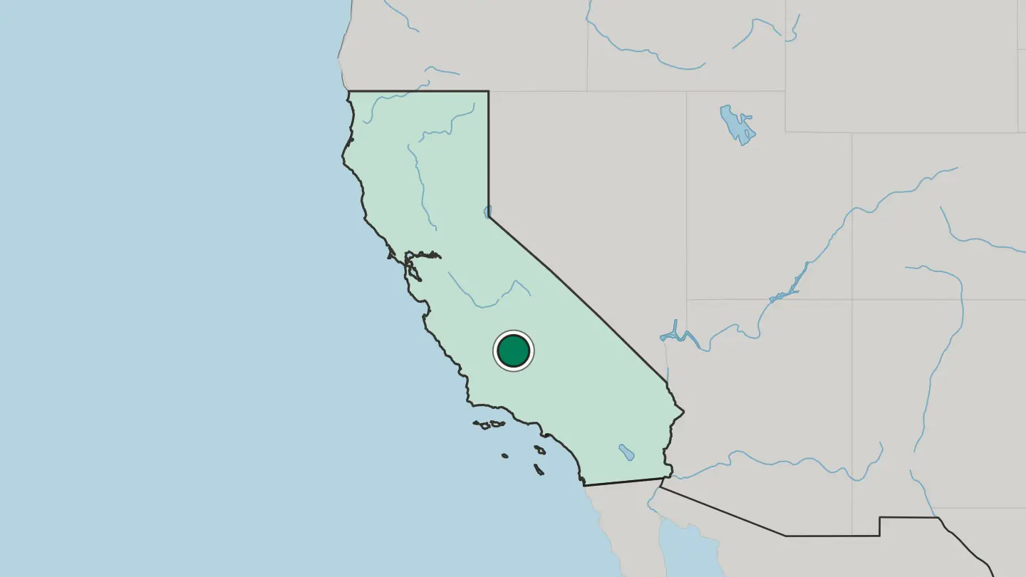 Map of Delano in United States