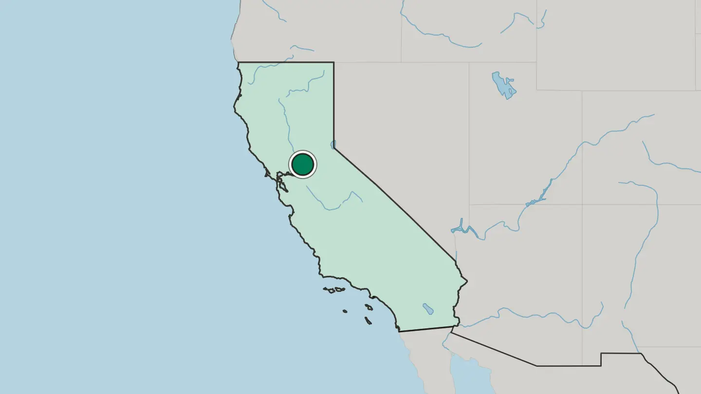 Map of Elk Grove in United States