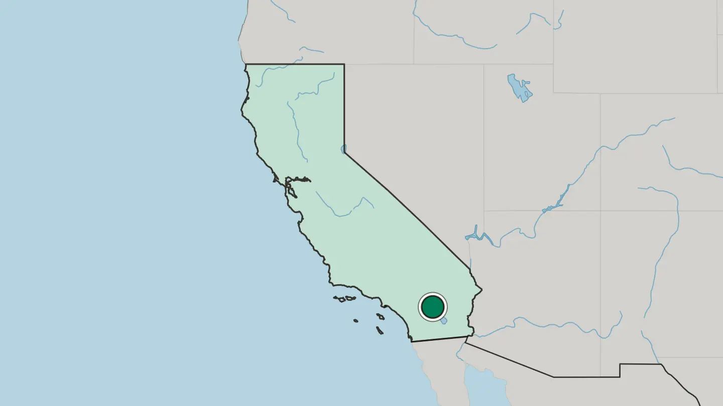 Map of Indio in United States