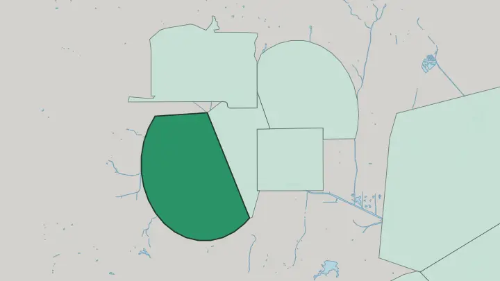 Map of Canoga Park in Los Angeles