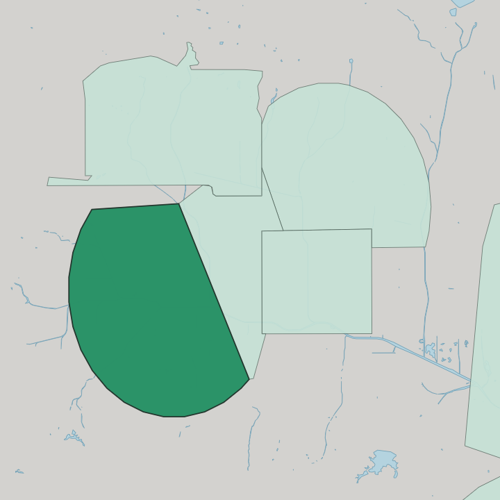 Map showing Canoga Park — In Los Angeles
