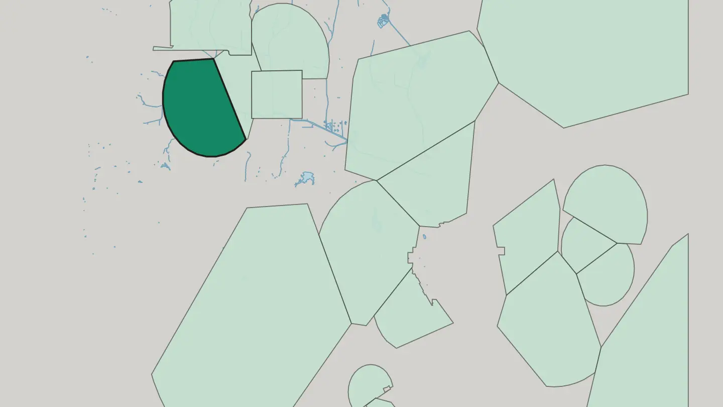 Map of Canoga Park in Los Angeles
