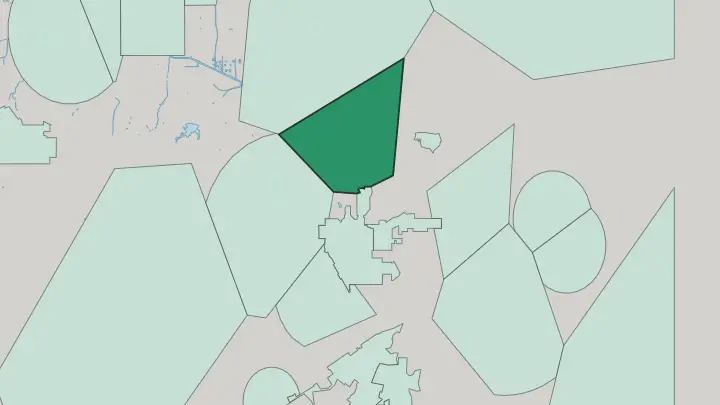 Map of Studio City in Los Angeles