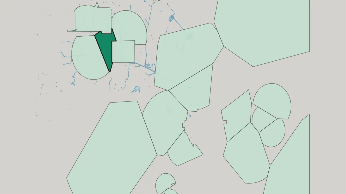 Map of Winnetka in Los Angeles