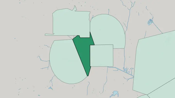 Map of Winnetka in Los Angeles
