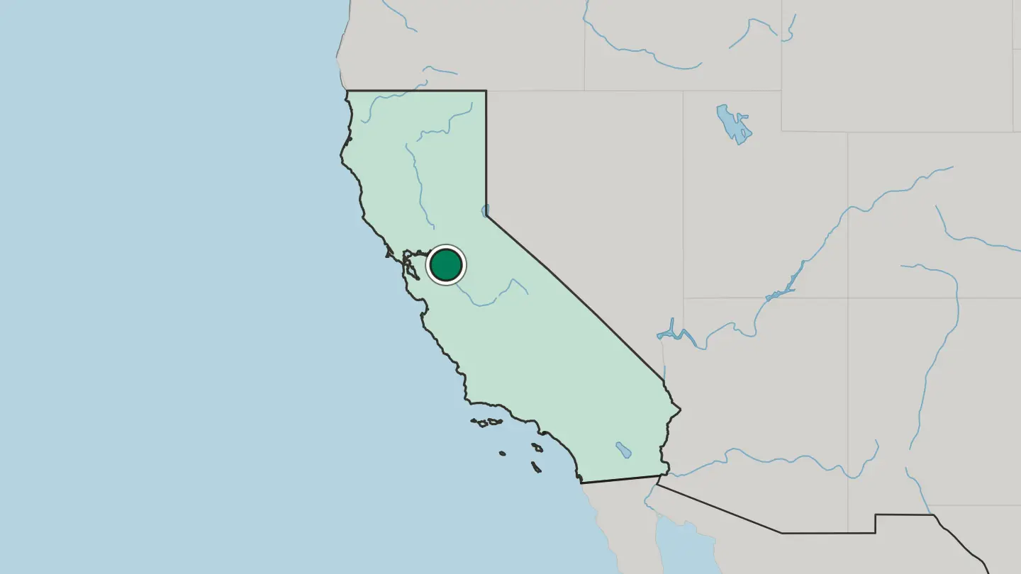 Map of Manteca in United States