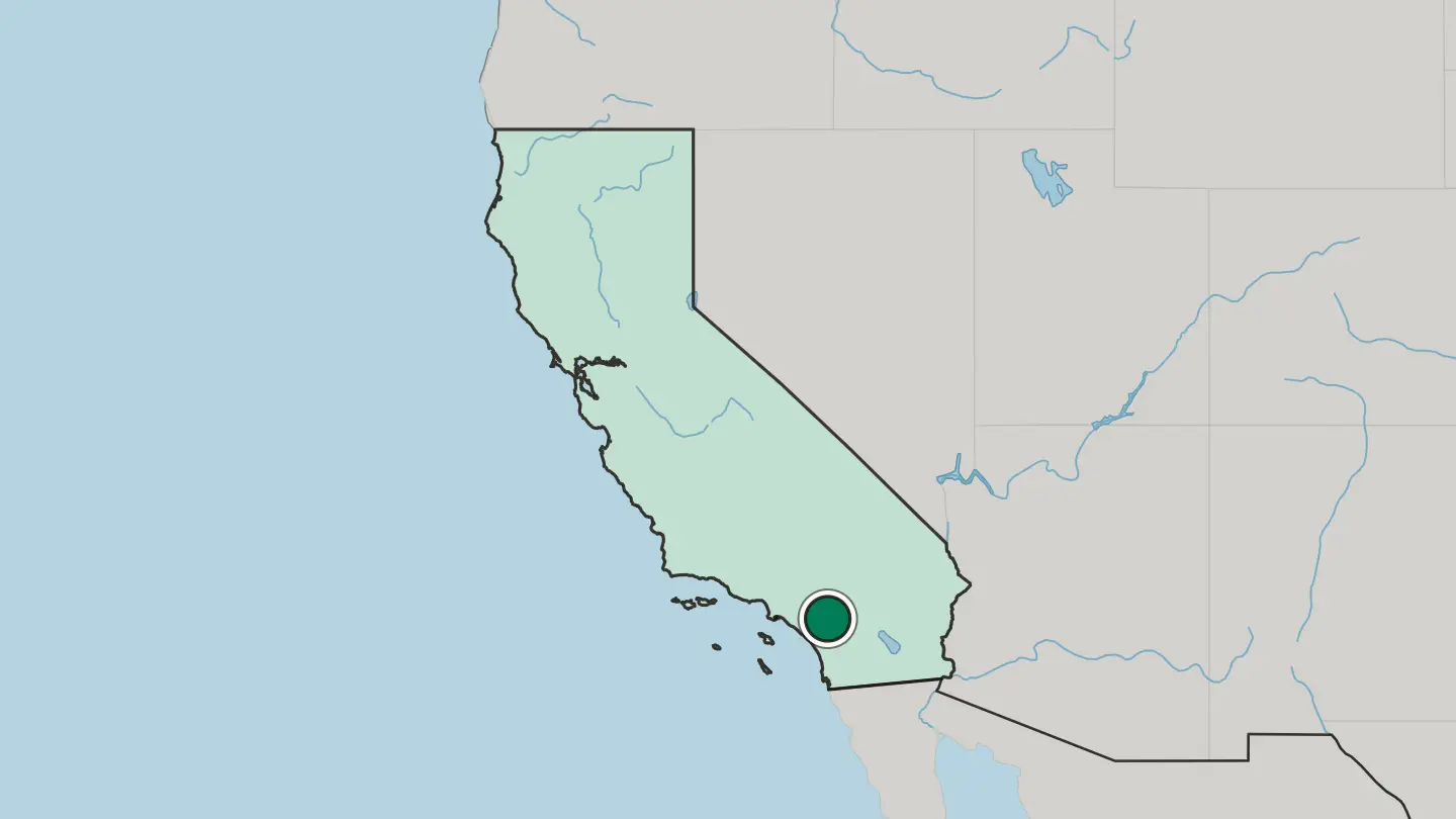 Map of Menifee in United States