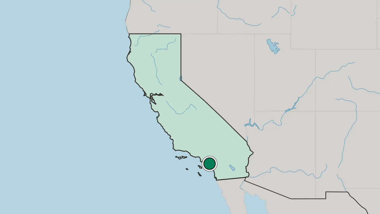 Map of Mission Viejo in United States