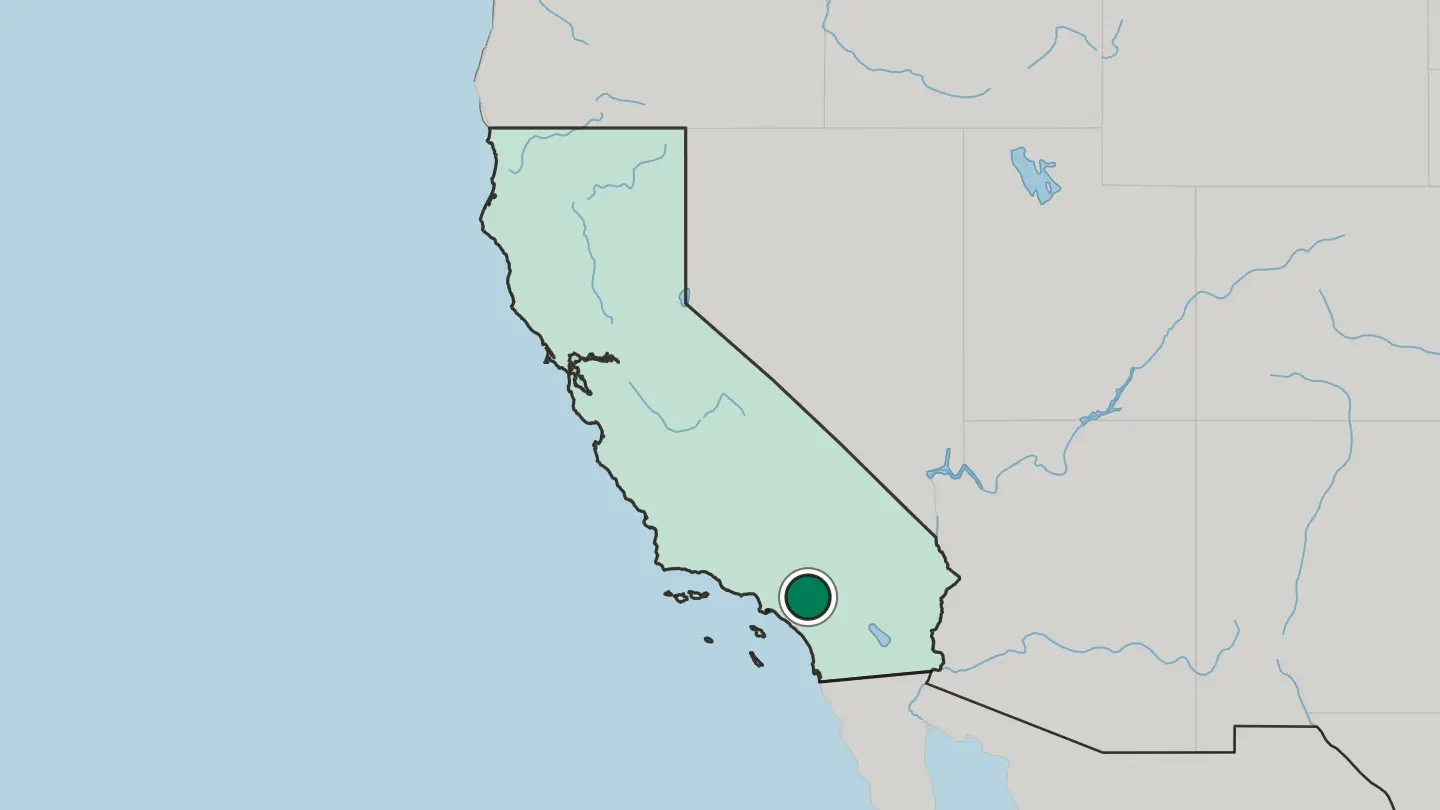 Map of Riverside in United States