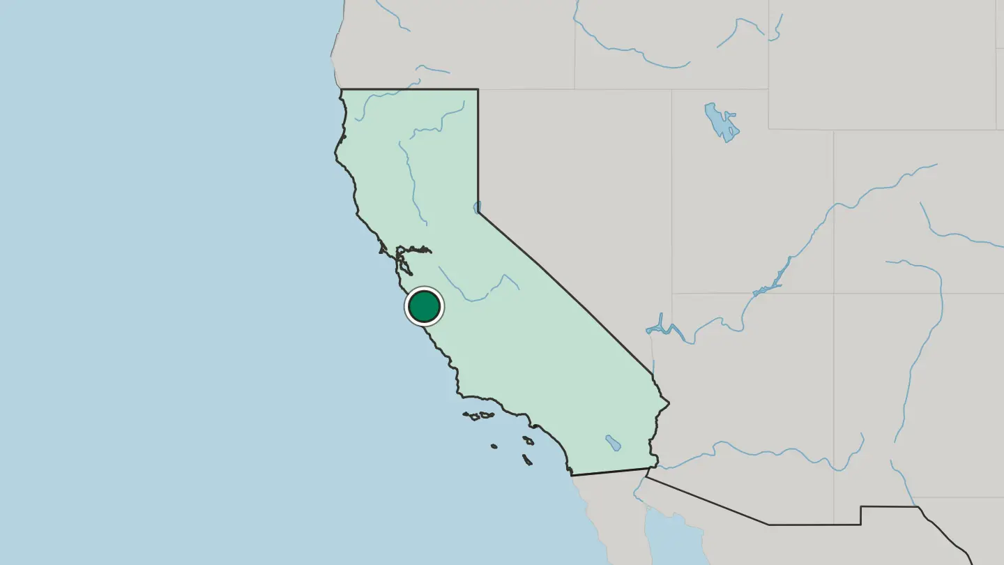 Map of Salinas in United States