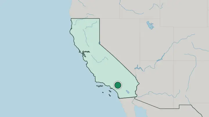 Map of San Bernardino in United States