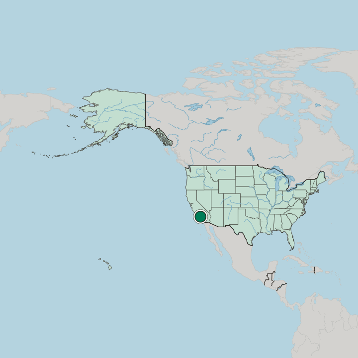 Map showing San Fernando — In United States
