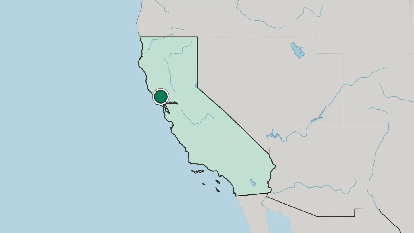 Map of Santa Rosa in United States