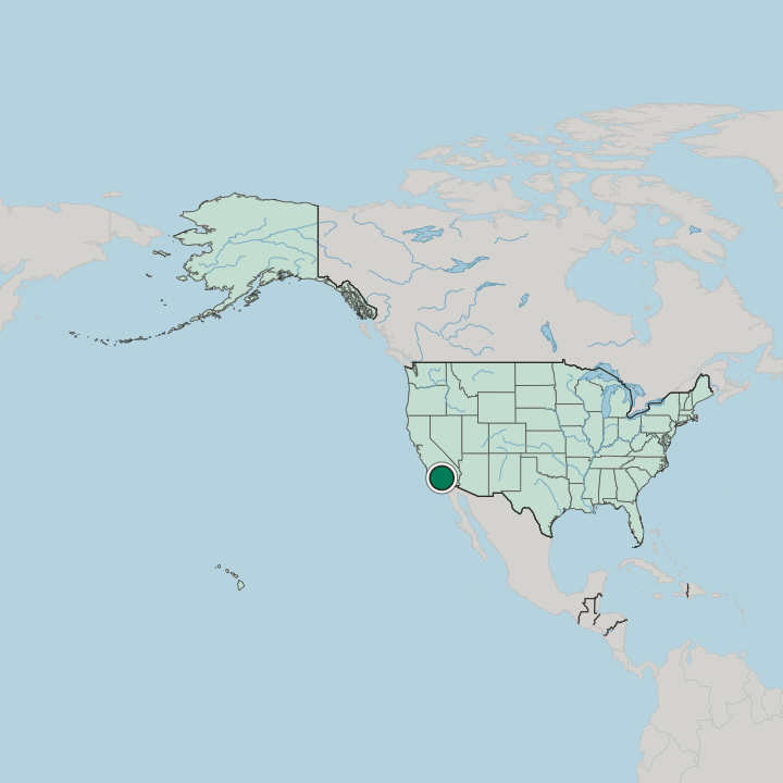 Map showing Tustin — In United States