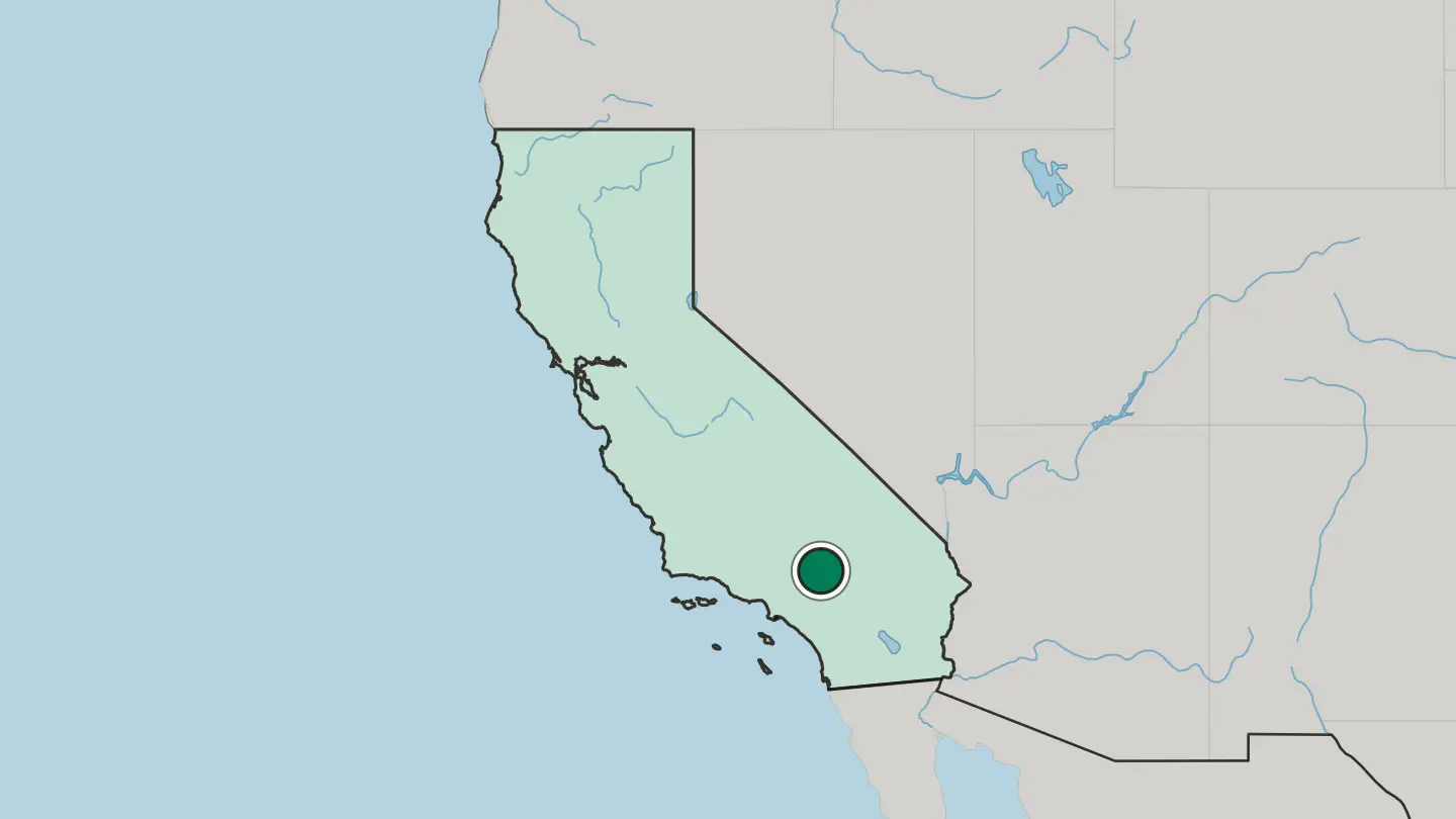 Map of Victorville in United States