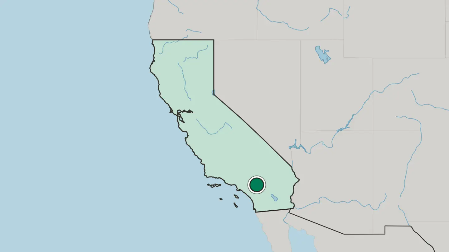 Map of Yucaipa in United States