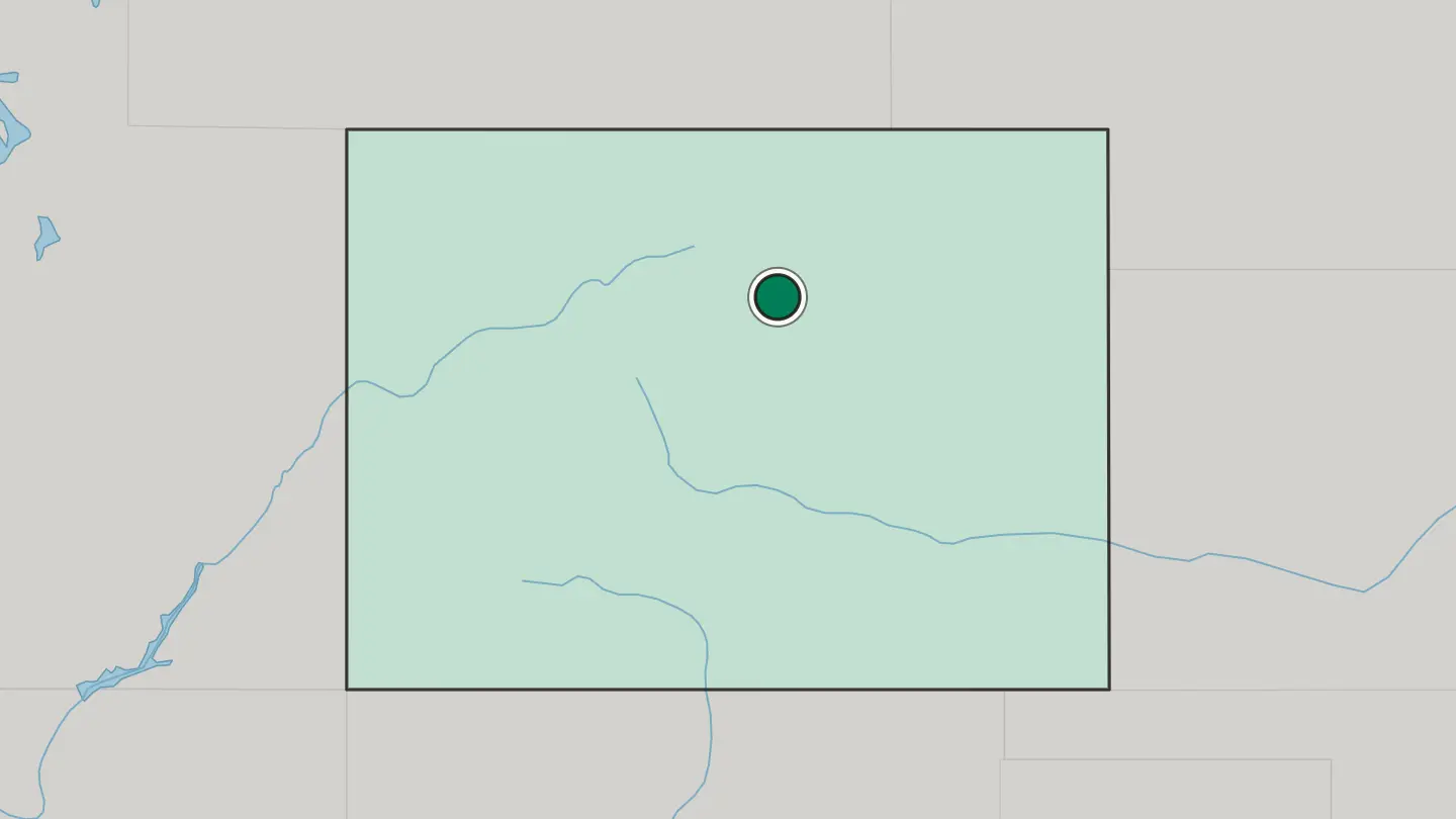Map of Arvada in United States