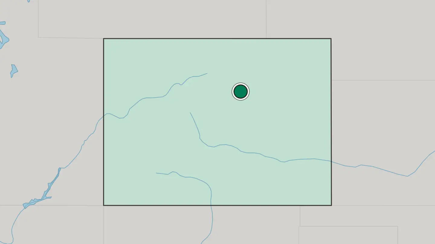 Map of Aurora in United States
