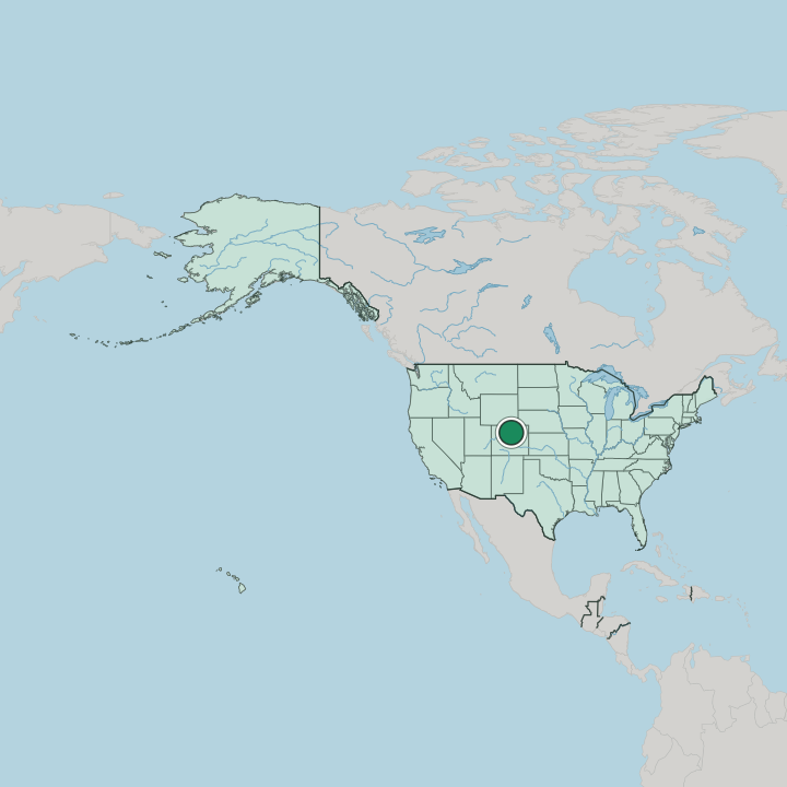 Map showing Boulder — In United States