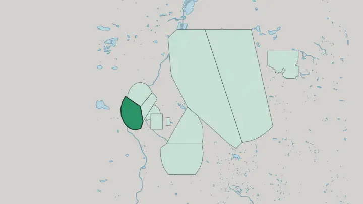 Map of Auraria in Denver