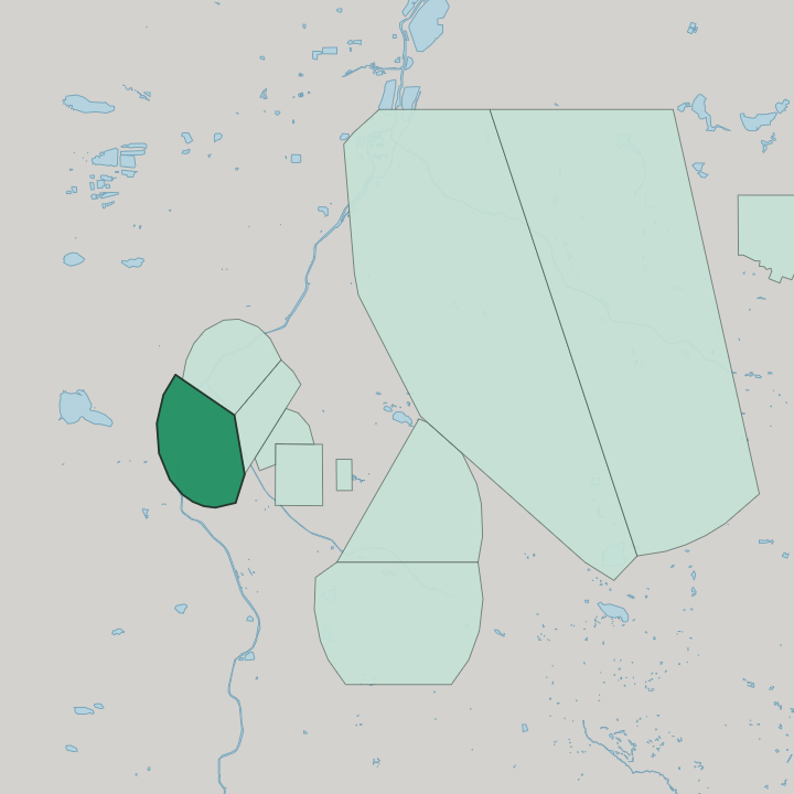 Map showing Auraria — In Denver