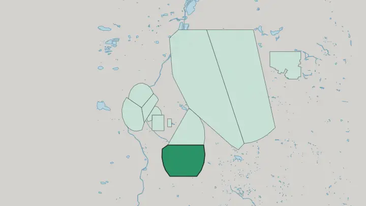 Map of Belcaro in Denver