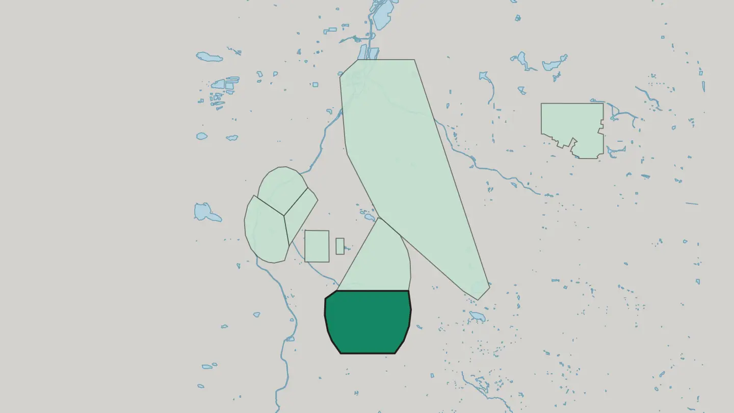 Map of Belcaro in Denver