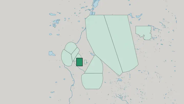 Map of Capitol Hill in Denver