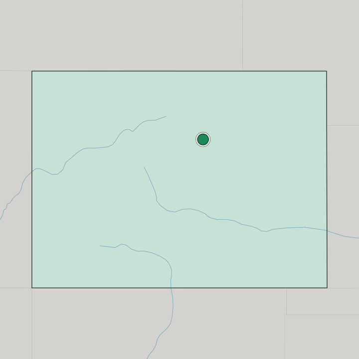 Map showing Central Park — In Colorado