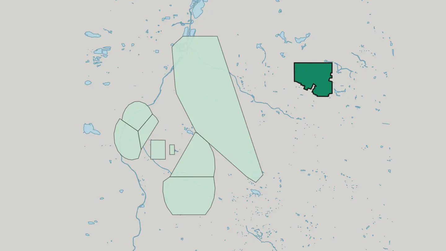 Map of Montbello in Denver