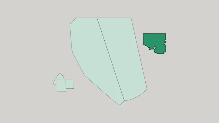 Map of Montbello in Denver