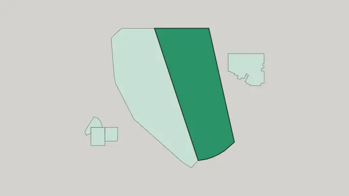 Map of Stapleton International Airport in Denver