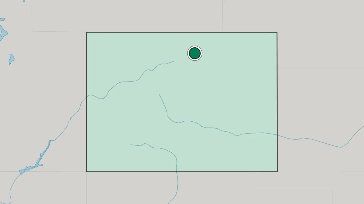 Map of Loveland in United States